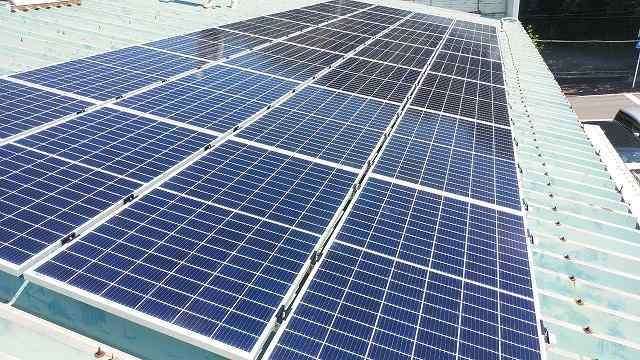 設置完了　太陽光発電　京和住設株式会社